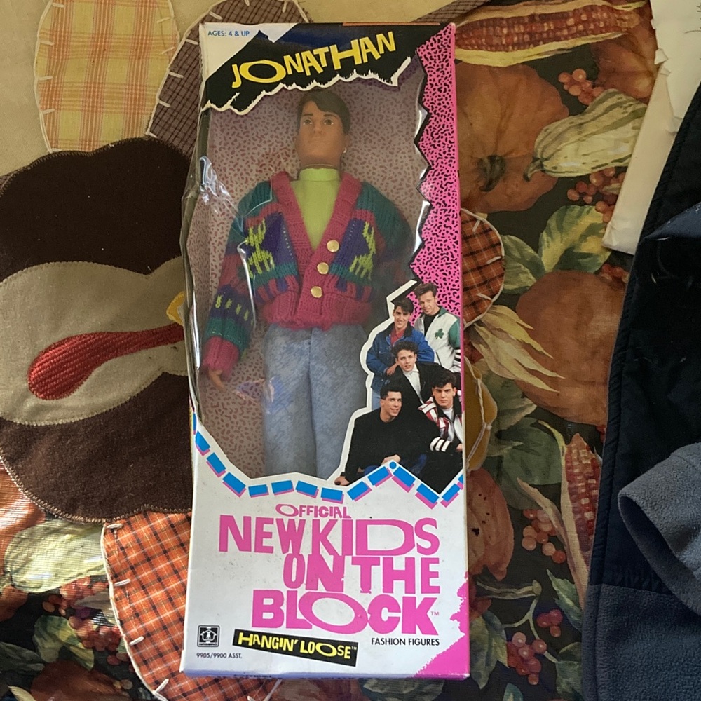 New Kids on the Block Vintage 1990 Jon Knight!